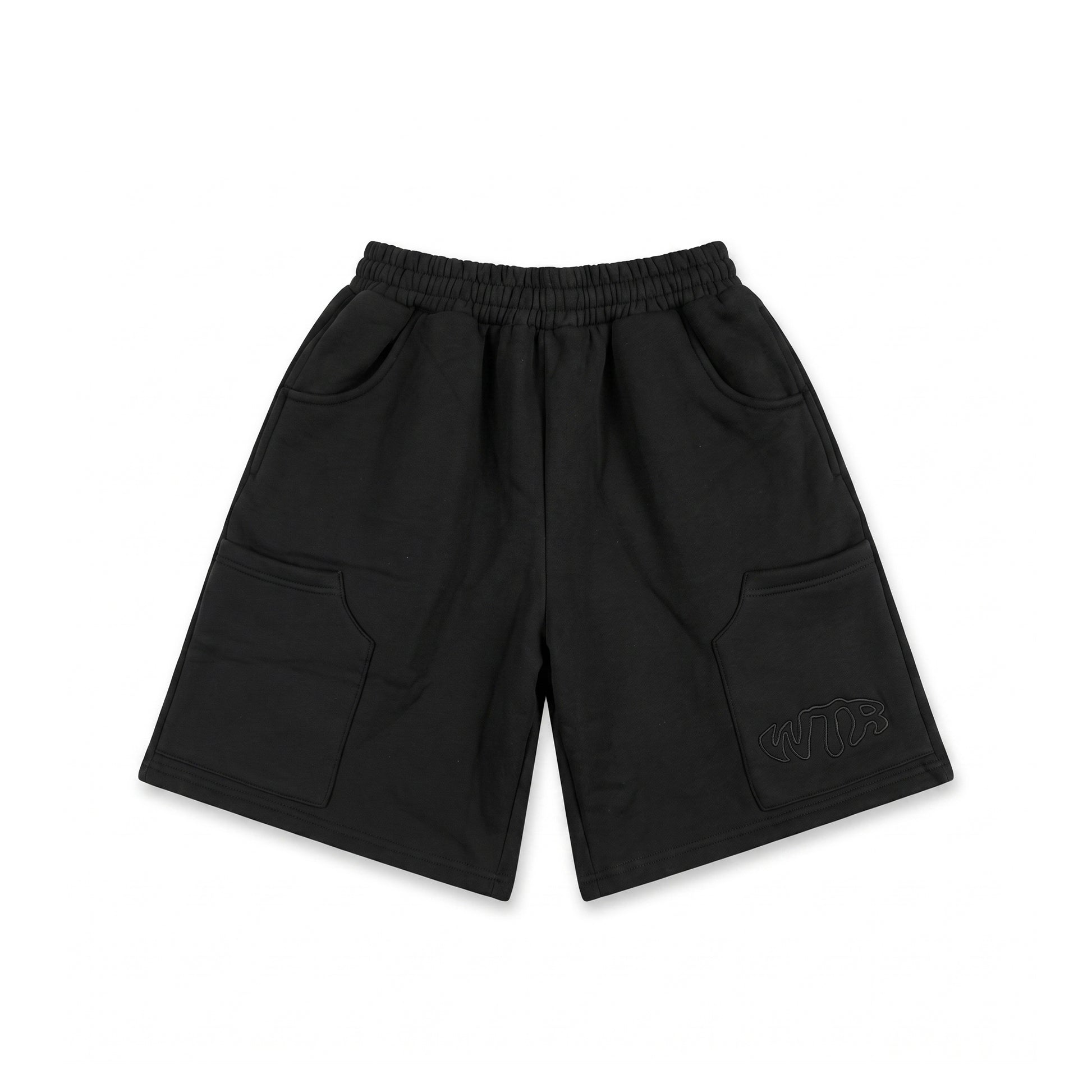 WTR 500gsm Shorts - Jet Black