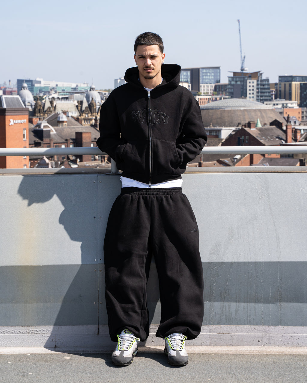 WTR 500gsm Heavyweight Joggers - Black