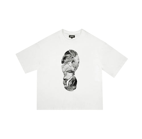 the footprint tee - off white