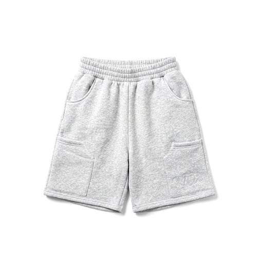 WTR 500gsm Shorts - Grey Marl