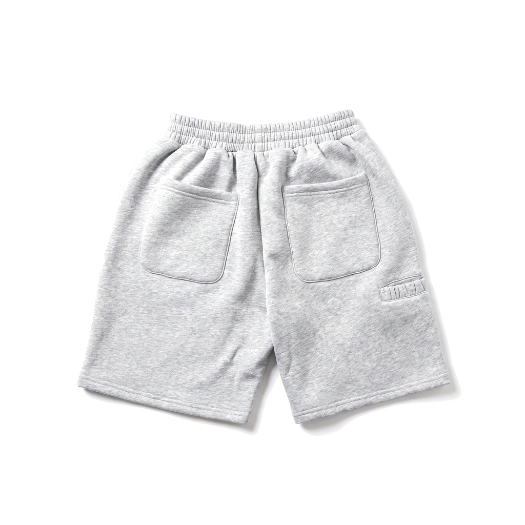 WTR 500gsm Shorts - Grey Marl