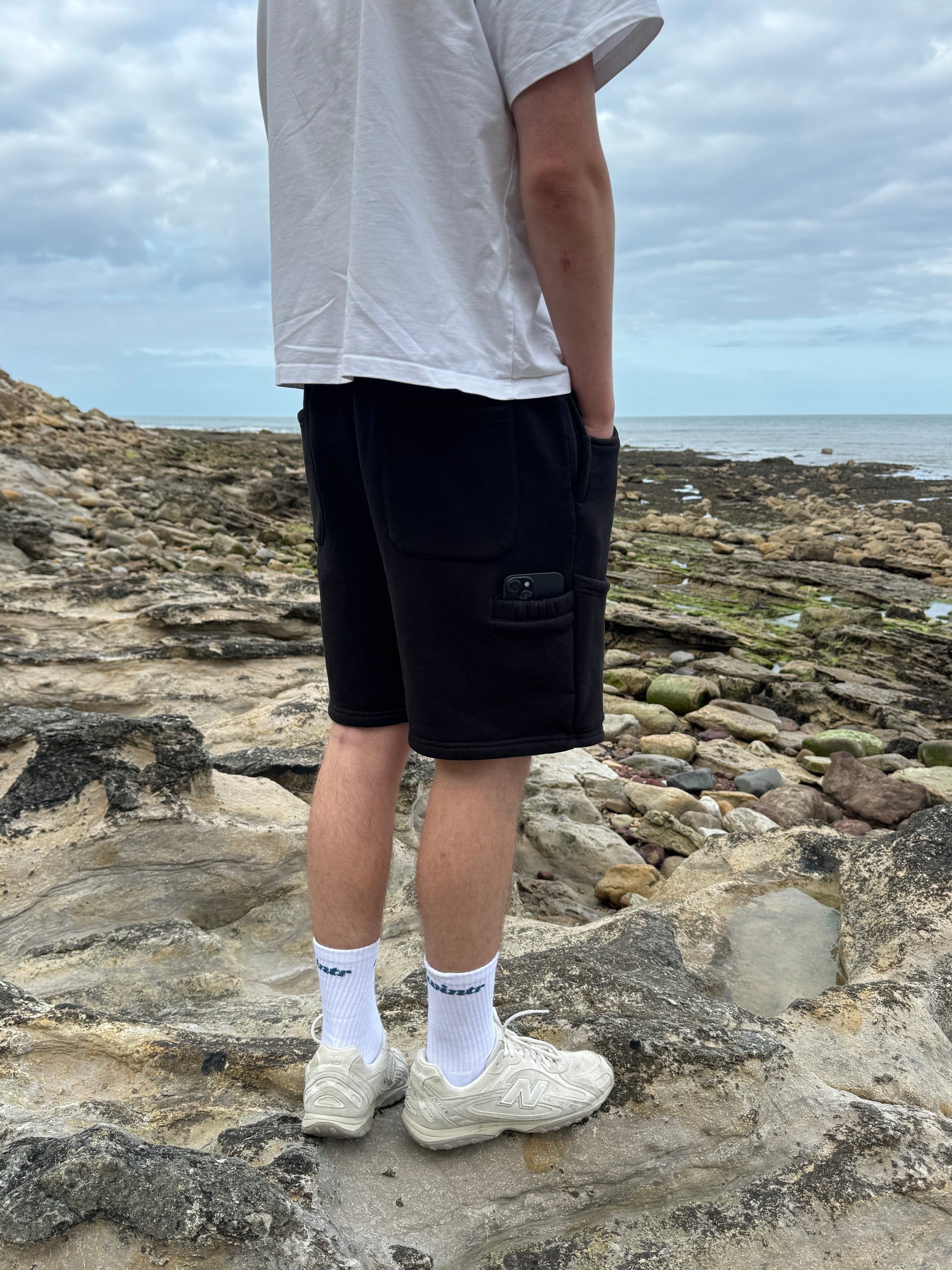 WTR 500gsm Shorts - Jet Black