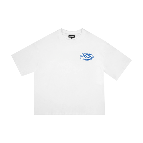 Blue logo Tee