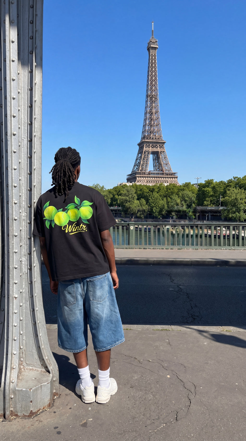 Tennis Ball Tee - Black
